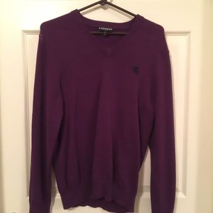 (4 for $20) Express purple sweater